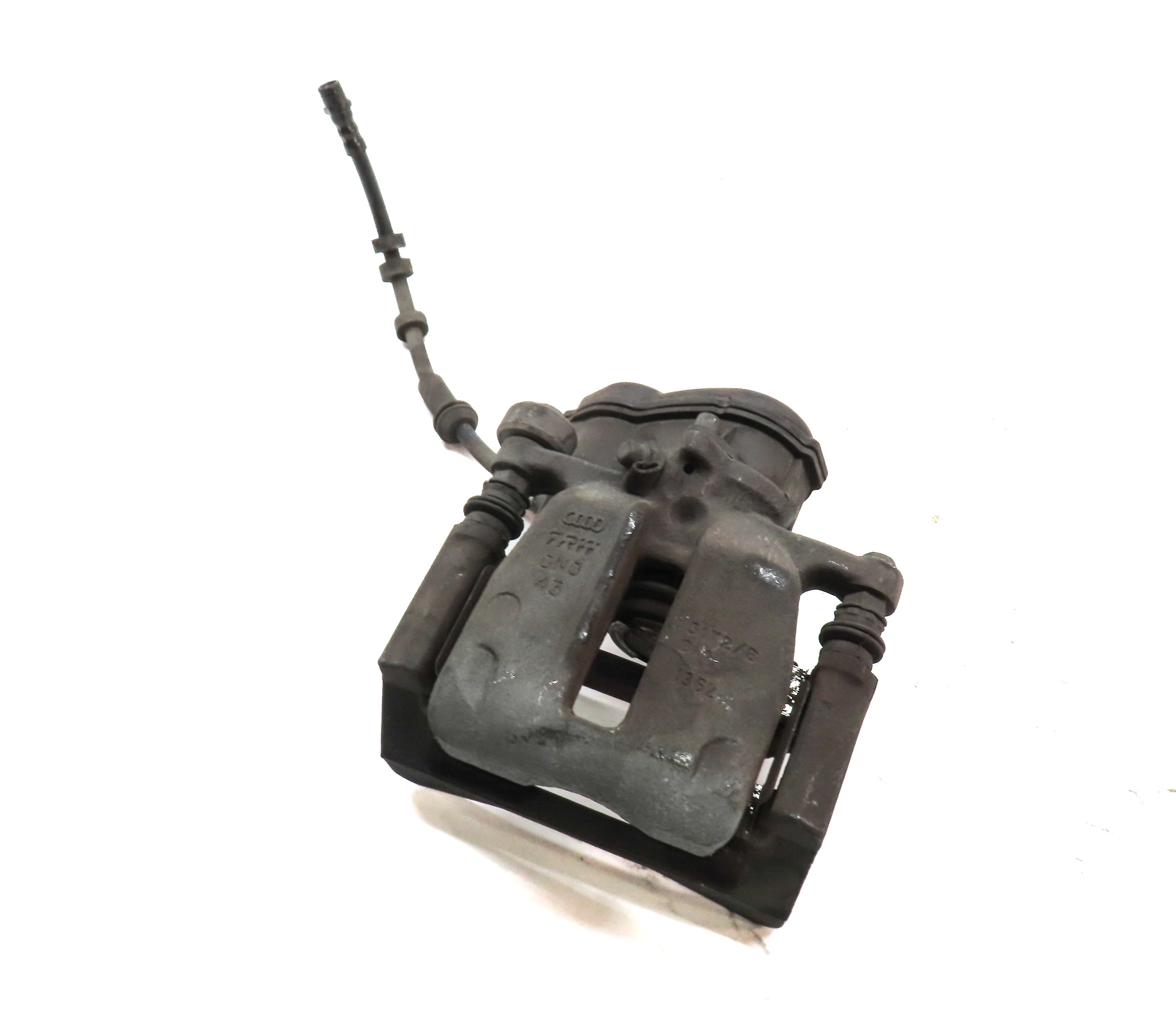 2012-2017 AUDI A6 A7 (C7) RIGHT PASSENGER REAR DISC BRAKE CALIPER (330mm ROTOR) — exact item pictured